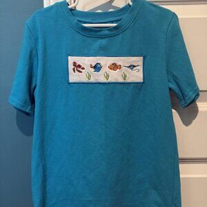 Finding Nemo smocked shirt